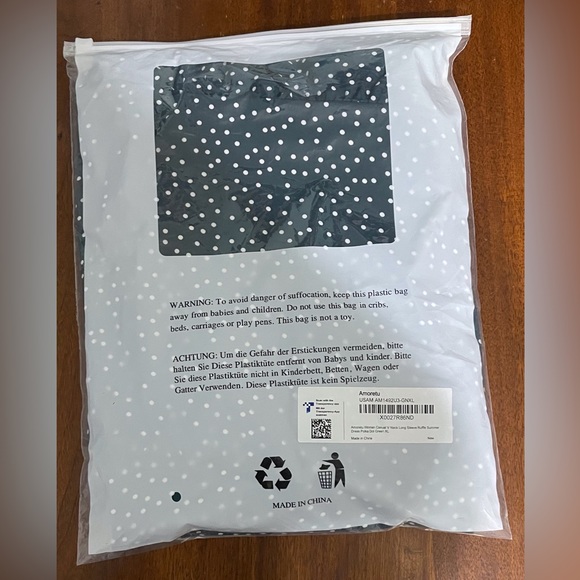 Amoretu Women’s Summer Tunic V Neck Flowy Swing Shift Dress - Picture 11 of 11